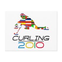 2010: Curling Post Card