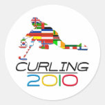 2010: Curling Round Stickers