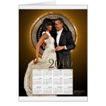 2010 Dance Calendar Greeting Card
