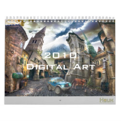 2010 Digital Surreal & Fantasy Art - Wall Calendar calendar