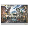 2010 Digital Surreal & Fantasy Art - Wall Calendar