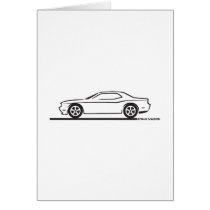 2010 Dodge Challenger Greeting Card