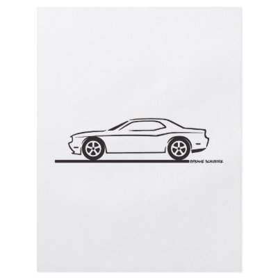 2010 Dodge Challenger Flyer Design by frengi