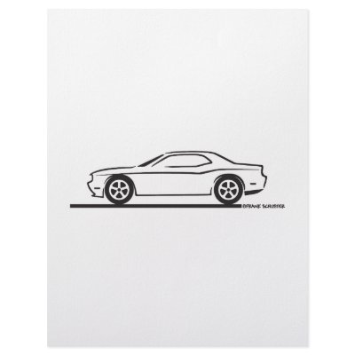 2010 Dodge Challenger Letterhead Template by frengi