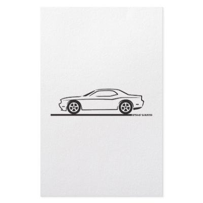 2010 Dodge Challenger Custom Stationery by frengi