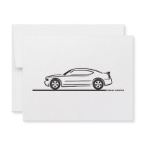 2010 Dodge Charger invitations