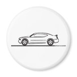 2010 Dodge Charger Refrigerator Magnets