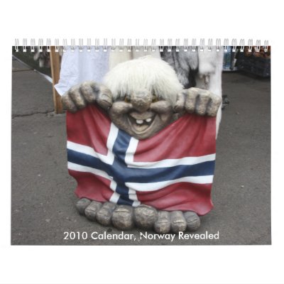 2010 el calendario, Noruega reveló 2010 el calendario, Noruega reveló