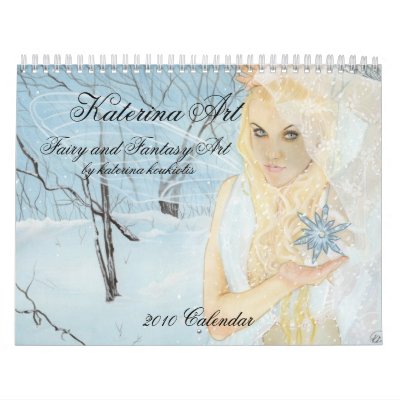 2010 Fairy Fantasy Calendar by Katerina Art by katerinaart