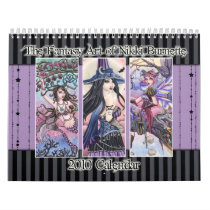 2010 Fantasy Art Calendar by Nikki Burnette by nikkiburnette 2010 Fantasy Art Calendar by Nikki Burnette