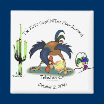 2010 FIber Retreat Magnet magnets