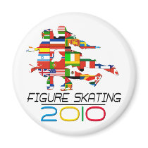 2010: Figure Skating magnets