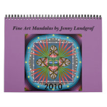2010, Fine Art Mandalas by Jenny Landgraf calendars