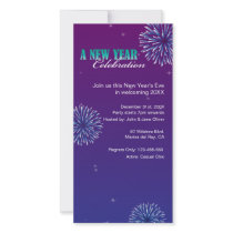 2010 Fireworks Blue Sky New Year's Party photo cards by thepapershoppe 2010 Fireworks Blue Sky New Year's Party photo cards