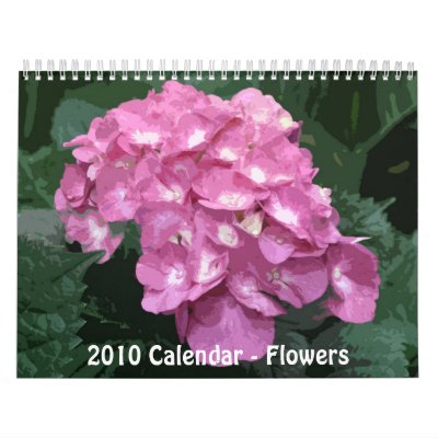 2010 Floral Calendar / Floral Calendar by EverythingFloral