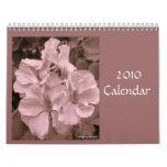 2010 Flowers Wall Calendar