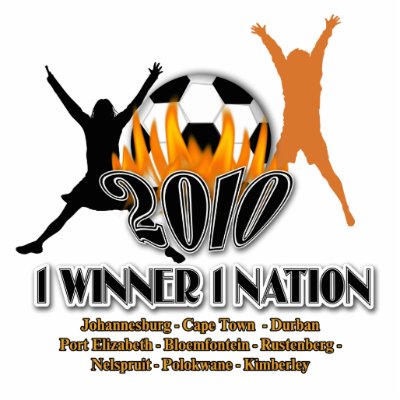 2010 Football host nation match venues - gifts Cut Out by mensgifts