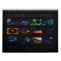 2010 fractal photo-manipulation calendar