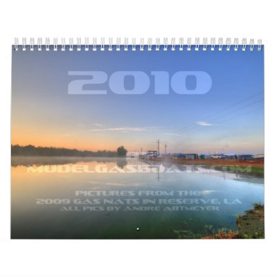 2010 Gas Nats Calendar by modelgasboats