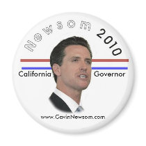 2010 Gavin Newsom magnet