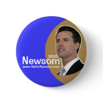 2010 Gavin Newsom pin