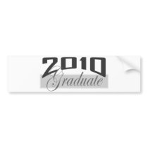 2010 Graduate Bumper sicker Bumper Sticker