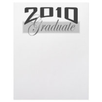 2010 Graduate letterhead