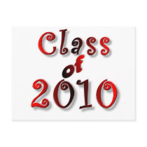 2010 GRADUATION CLASS OF 2010 postcards