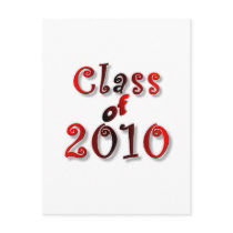 2010 GRADUATION CLASS OF 2010 postcards