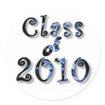 2010 GRADUATION CLASS OF 2010 stickers