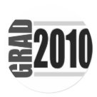 round_sticker - 2010 Graduation