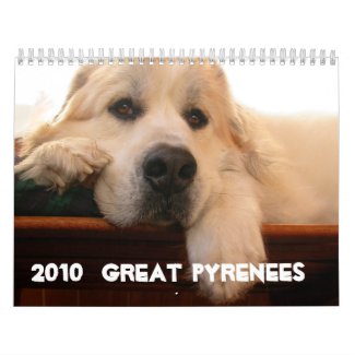 2010 Great Pyrenees calendar