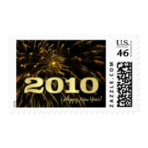 2010 Happy New Year - Holiday Postage Stamps