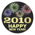 2010 Happy New Year Stickers