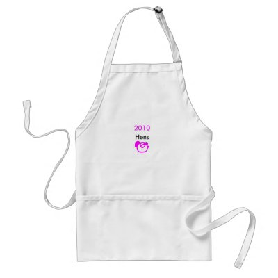 2010 hens apron by Dillydoo