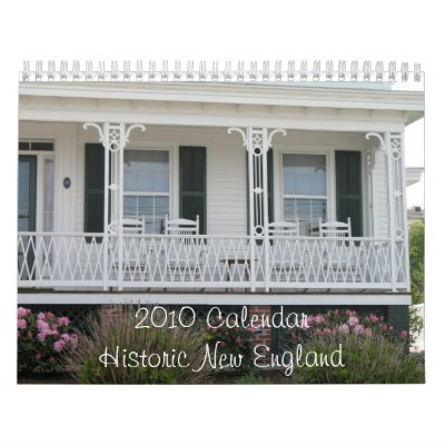 2010 Historic New England Calendar by designsbyandrea
