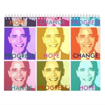 2010 HOPE & CHANGE CALENDAR by funny_tshirt