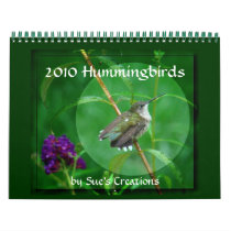 2010 Hummingbirds Calendar