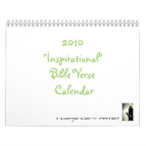 2010 "Inspirational" Bible Verse Calendar by newartistavenue 2010 "Inspirational" Bible Verse Calendar