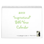 2010 "Inspirational" Bible Verse Calendar