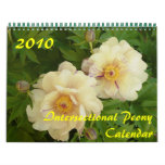 2010 Intersectional Peony Calendar