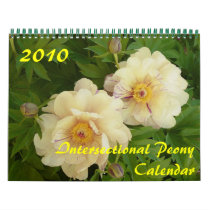 2010 Intersectional Peony Calendar