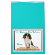 2010 Japanese Chin Calendar (Single Page) calendars