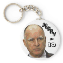 2010 Jerry Brown Keychain