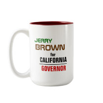 2010 Jerry Brown Mug by elfyboy 2010 Jerry Brown Mug