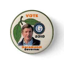 2010 John Garamendi Pin