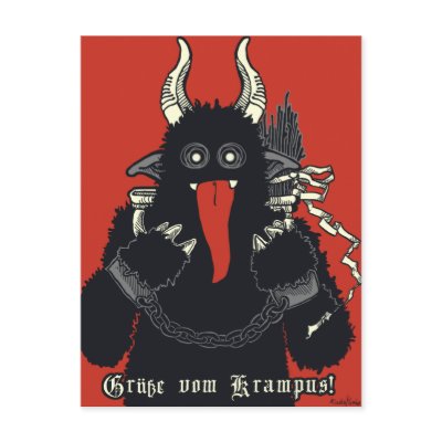 2010 Krampus Postcards by misuka