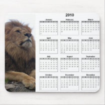2010 - Lion Calendar Mousepad