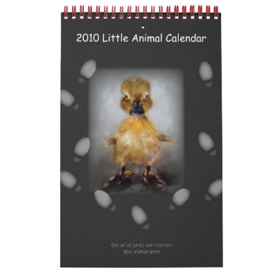 2010 Little Animal Calendar by jvannorman