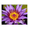 2010 , Lotus Flower calendars